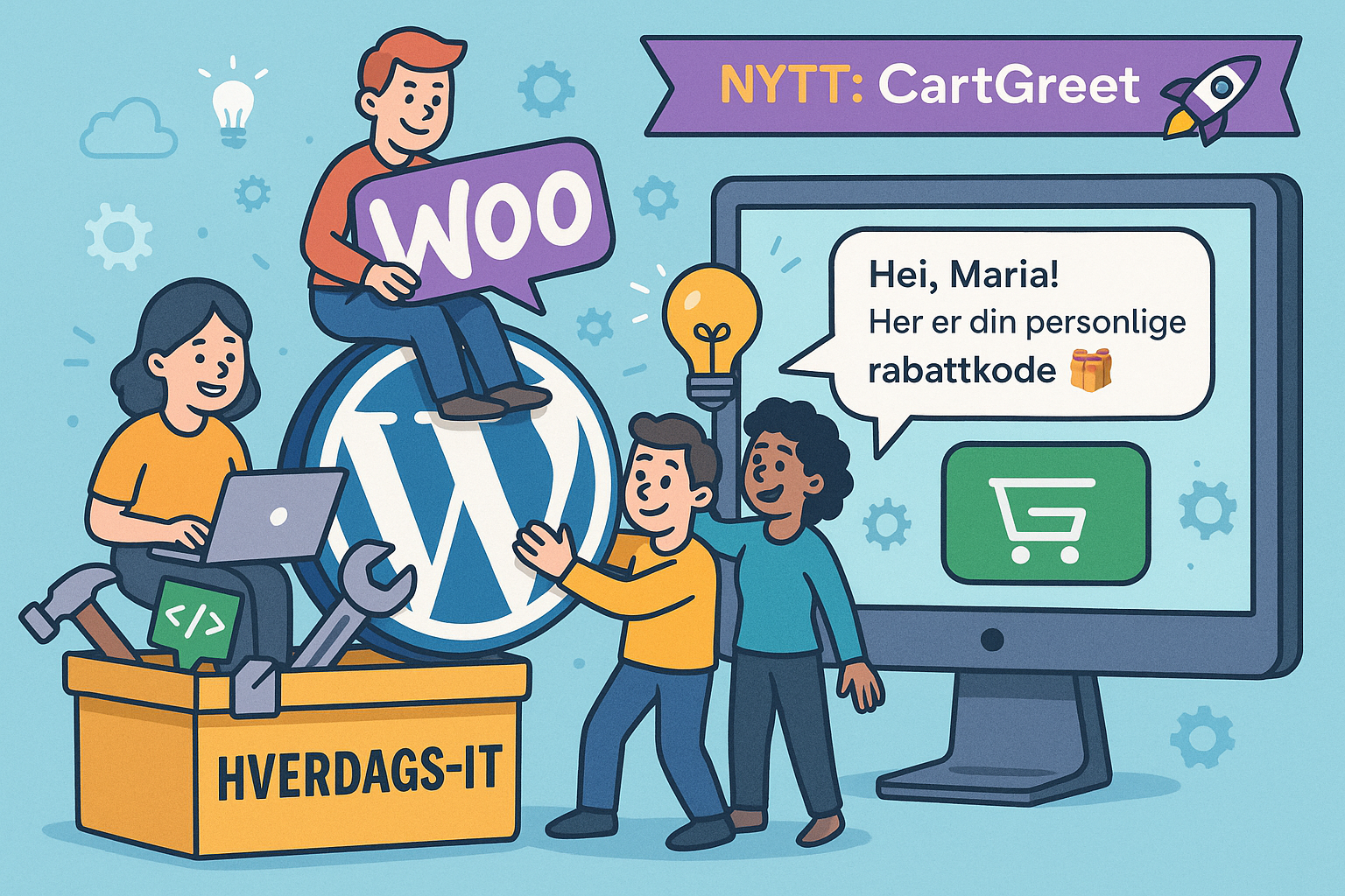 Hverdags-IT satser på produktutvikling – lanserer eget WooCommerce-plugin 🎉