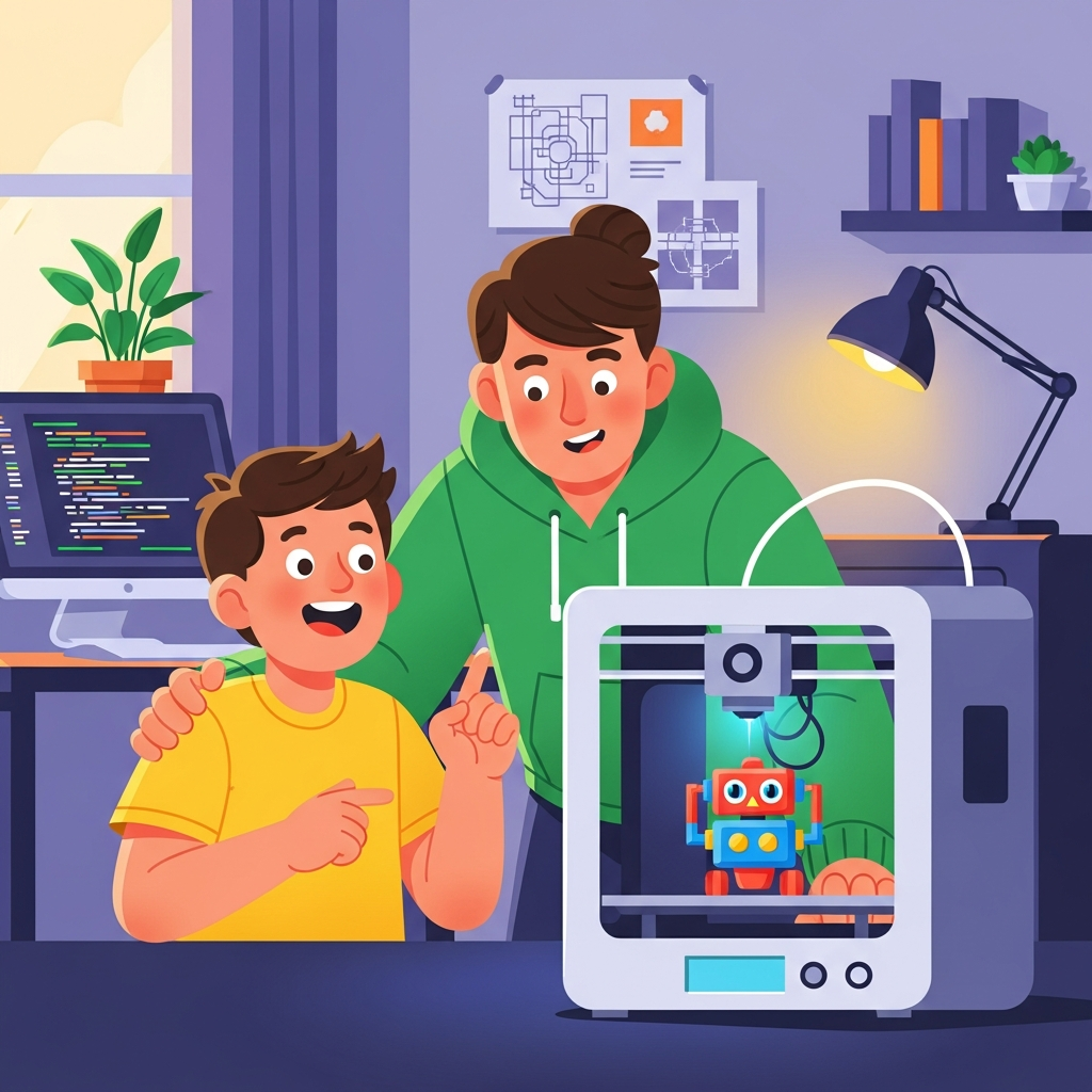 3D-printing for barn